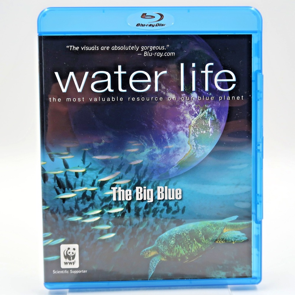 Water Life The Big Blue Blu-ray Disc 2009 Nature Documentary Movie
